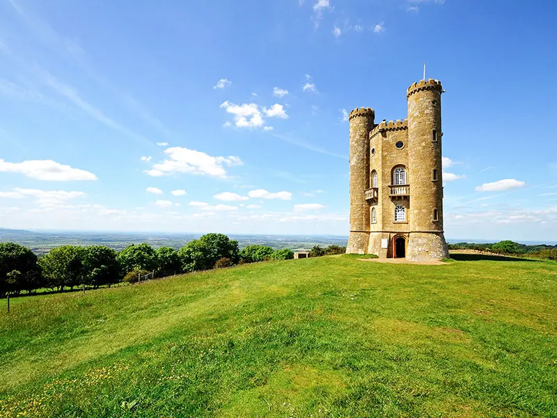 Broadway Tower in the Cotswolds, England.