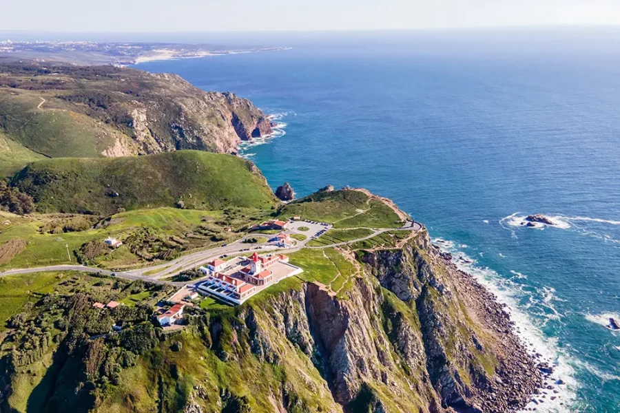 Cabo da Rocha lighthouse in Portugal.