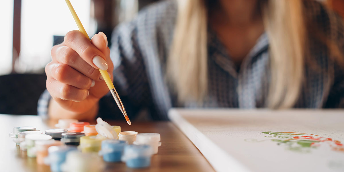 Discover how a paint-by-numbers kit could be the perfect solution to your rainy day problems on a UK cottage holiday.